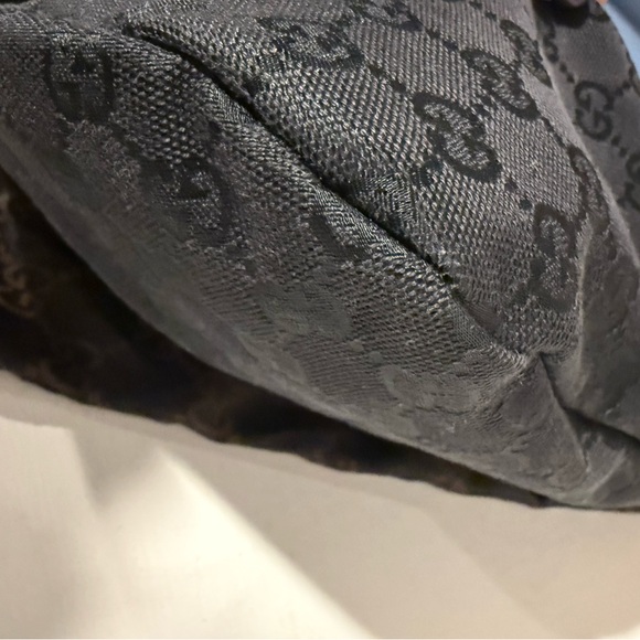 Vintage Gucci Black Bamboo Handle Women's Bag - Picture 10 of 15